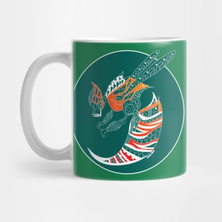 green killer bee ecopop Mug